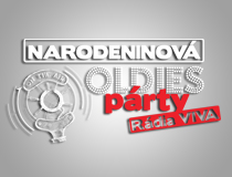 Logo NARODENINOVÁ OLDIES PÁRTY RÁDIA VIVA - www.peknelogo.sk